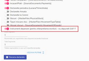 Fișierul Standard de Control Fiscal SAF-T (Declarația D406) - SoftPro